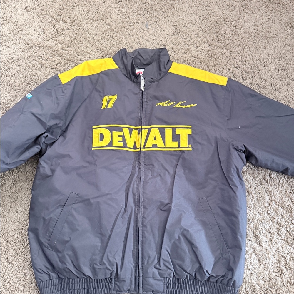 Chase Authentics DeWalt Gray and Yellow Windbreaker